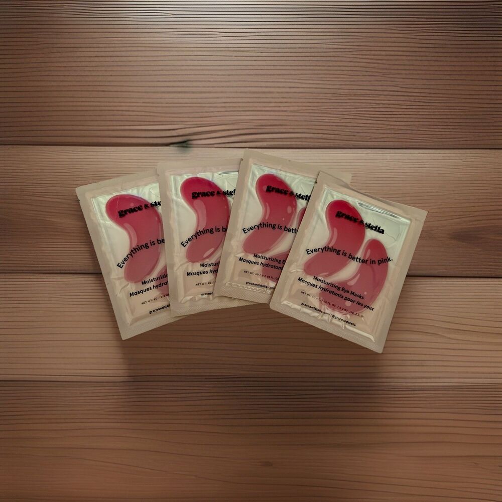 Grace & Stella Moisturizing Under Eye Masks 4 Packs